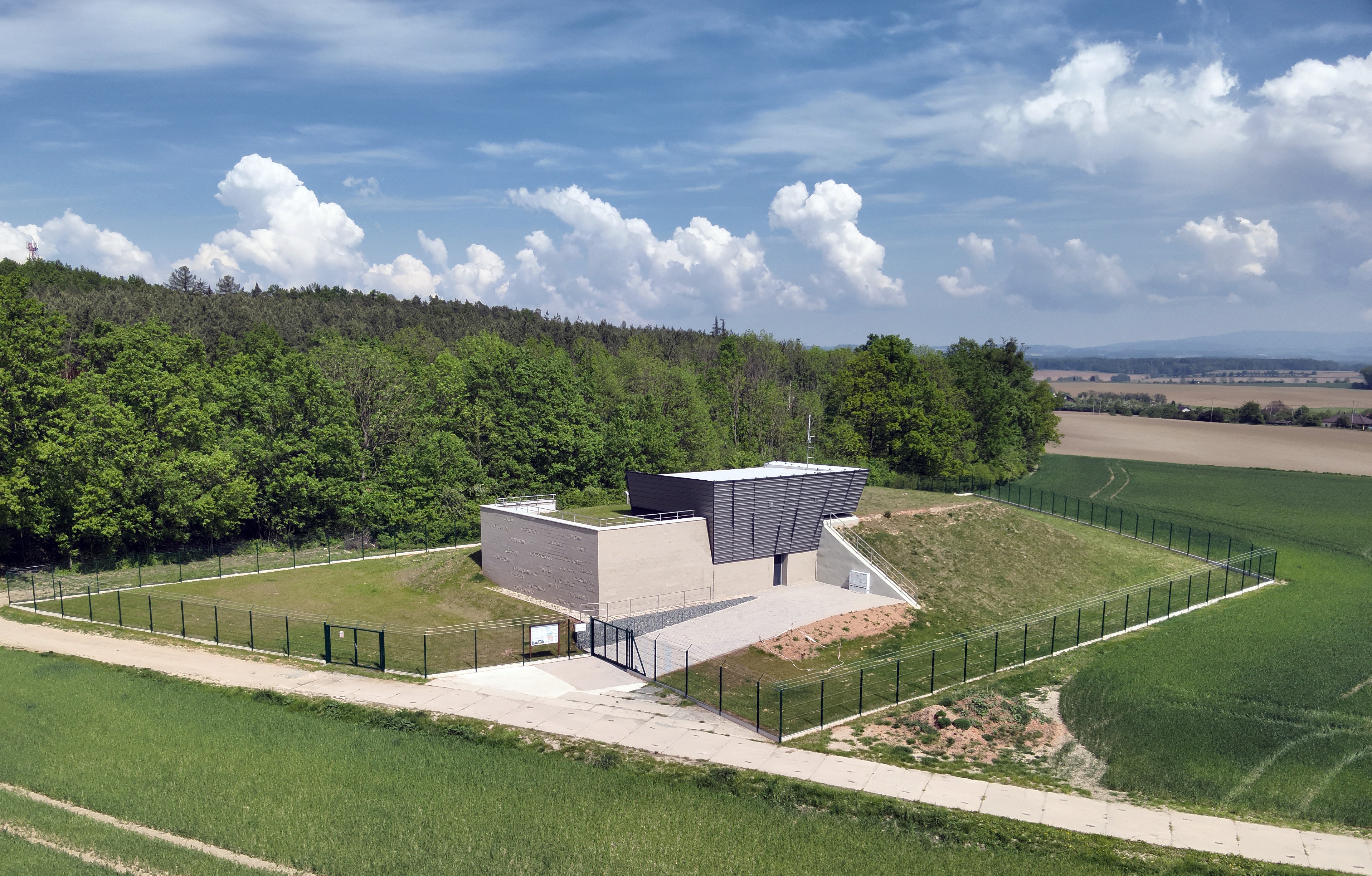 Vodojem Bohuslavice ve východních Čechách